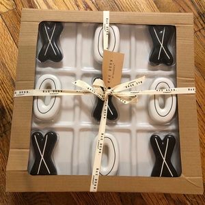 Rae Dunn Tic Tac Toe Board Game NWT/NIB